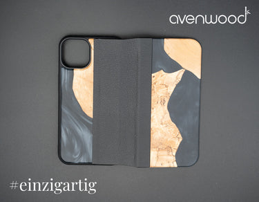 ÉTUI À RABAT DE LA COLLECTION PORTO pour iPhone 13 13350 Noir